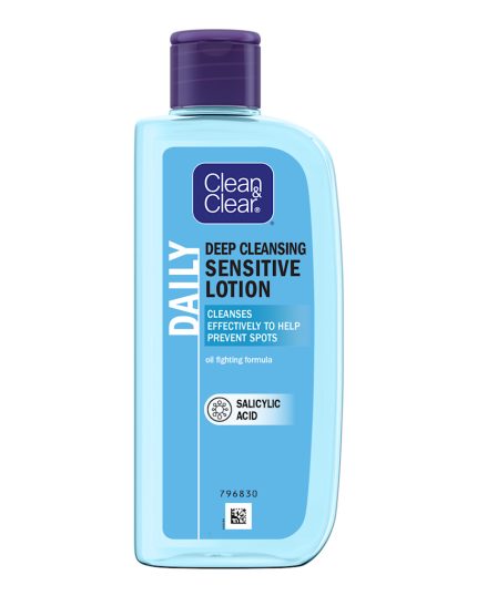 Clean & clear deep cleansing sensitive lotion