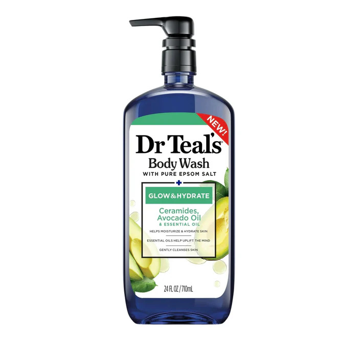 dr-teal-s-body-wash-glow-hydrate-ceramides-avocado-oil DR teal’s body wash glow & hydrate CERAMIDES, avocado oil - Image 1