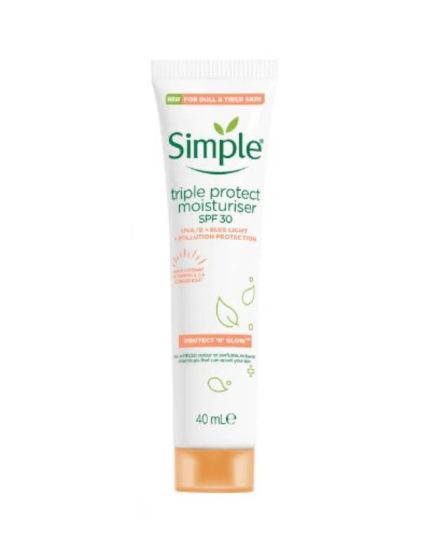 Simple triple protect moisturizer