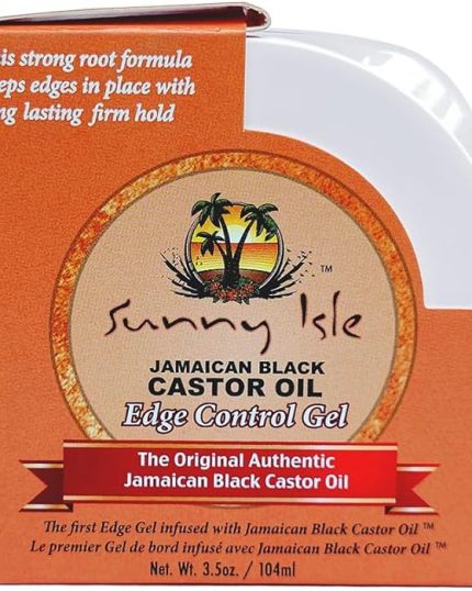 Sunny isle Jamaican black castor oil edge control gel