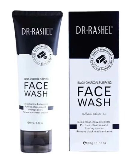 DR. RASHEL BLACK CHARCOAL PURIFYING FACE WASH