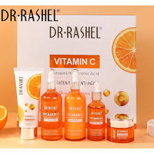 Dr Rashel Vitamin C Brightening & Anti-Aging Skin Care Set 5 in 1