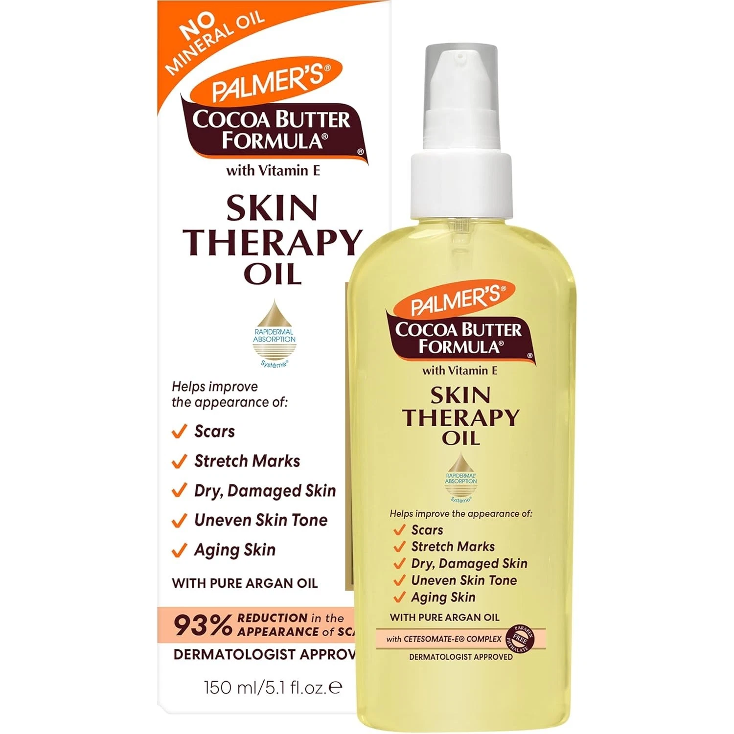 s-l1600 Palmer's Cocoa Butter Formula Skin Therapy Moisturizing Body Oil with Vitamin E - Image 1